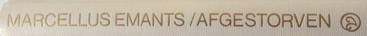 Emants, Marcellus - Afgestorven