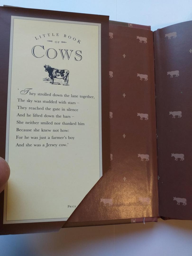 Onbekend - Little book of cows