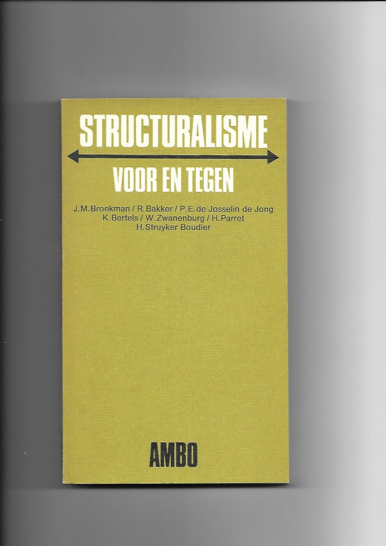 Weiler, A.G. e.a. - Structuralisme - voor en tegen