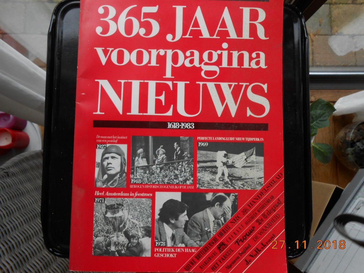  - 365 jaar voorpagina nieuws  1618-1983