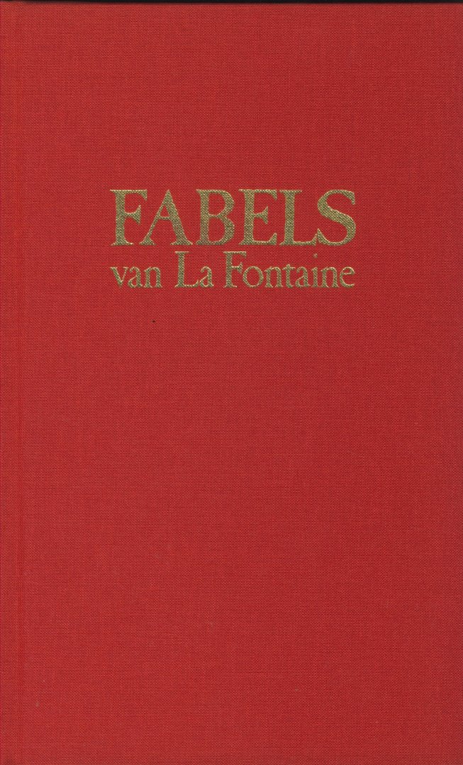 van den Berg, Jan (Verzamelaar en inleider) - Fabels van La Fontaine