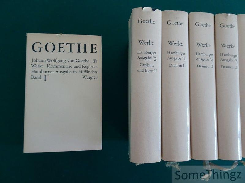 Goethe, Johann Wolfgang von. - Werke. Hamburger Ausgabe in 14 Bänden.