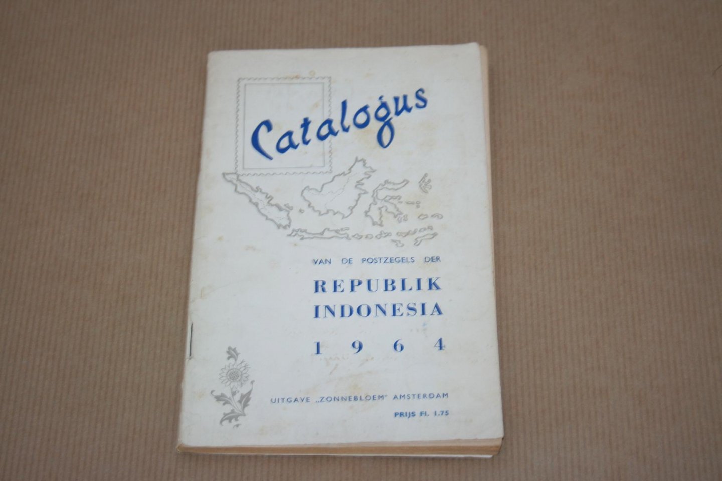  - Catalogus van de  postzegels der Republik Indonesia - 1964