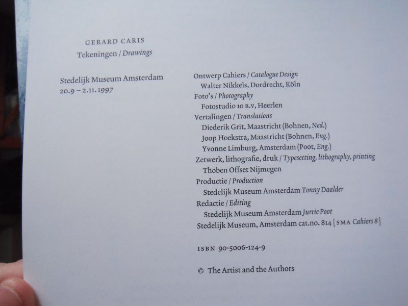 Caris, G. - SMA Cahiers