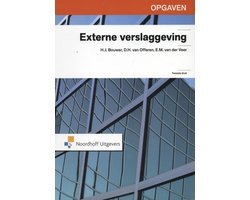 H.J. Bouwer - Externe verslaggeving opgaven Opgaven
