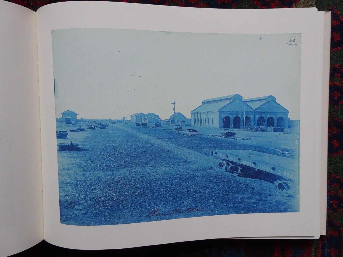 Poulet, Georges - AURORA ARGENTINA Von Santa Fé nach Tucumán. Cyanotypien / Cyanotypes 1890-1894 / Santa Fé tot Tucumán 1890-1894