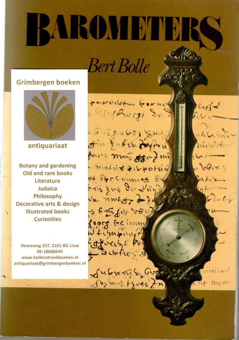 Bolle, Bert - Barometers