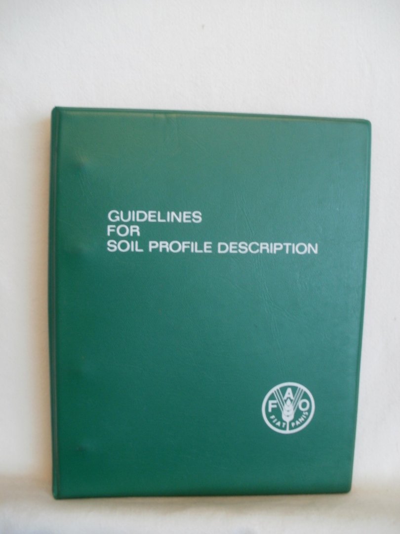 FAO - Guidelines for soil description.
