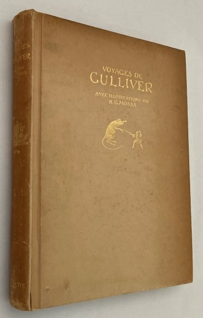 Mossa, R.G., illustrator, Jonathan Swift, - Voyages de Gulliver. A Lilliput et a Brobdingnac