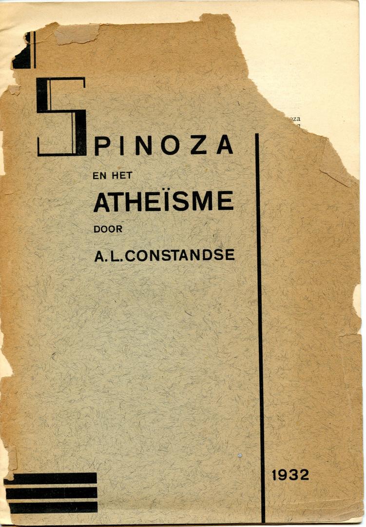 Constandse, A.L. - Spinoza en het Atheïsme