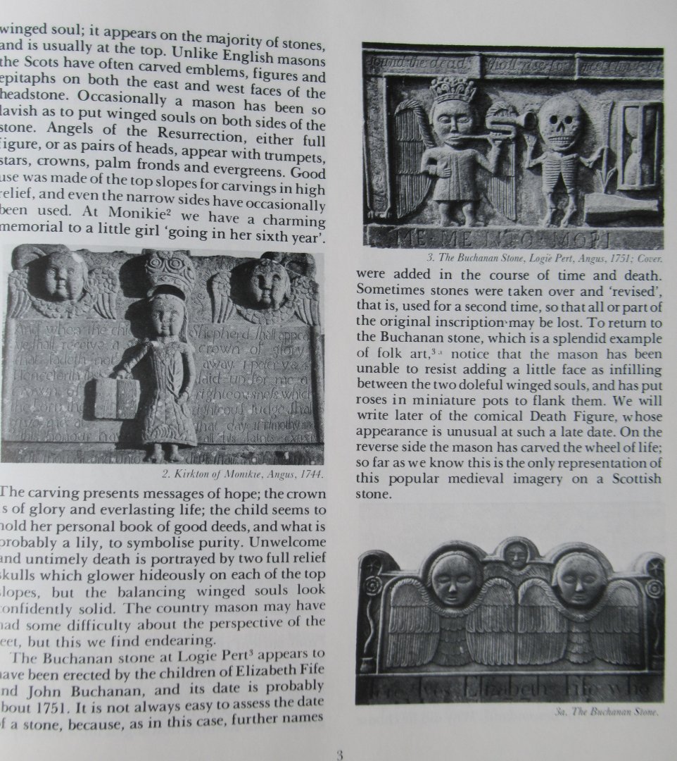 Willsher, Betty - Hunter Doreen - Stones. 18th century Scottish gravestones