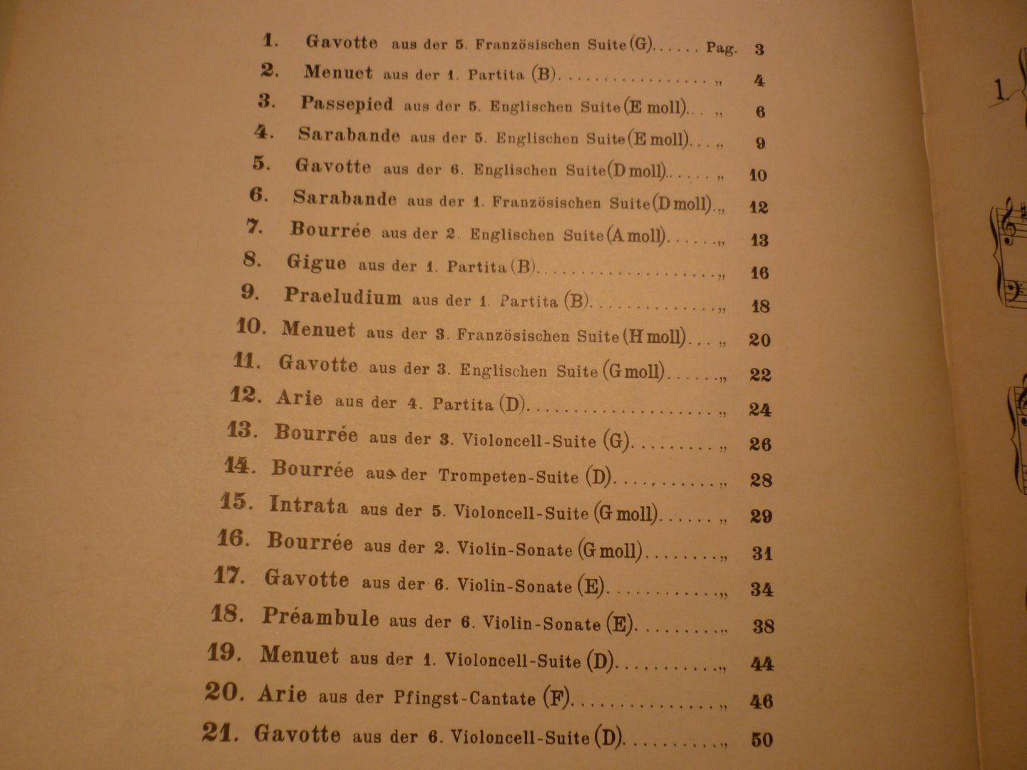 Bach; J. S. (1685-1750) - Bach-Album; Beliebte stucke fur Pianoforte solo (bearbeitet / herausgegeben von Sara Heinze)