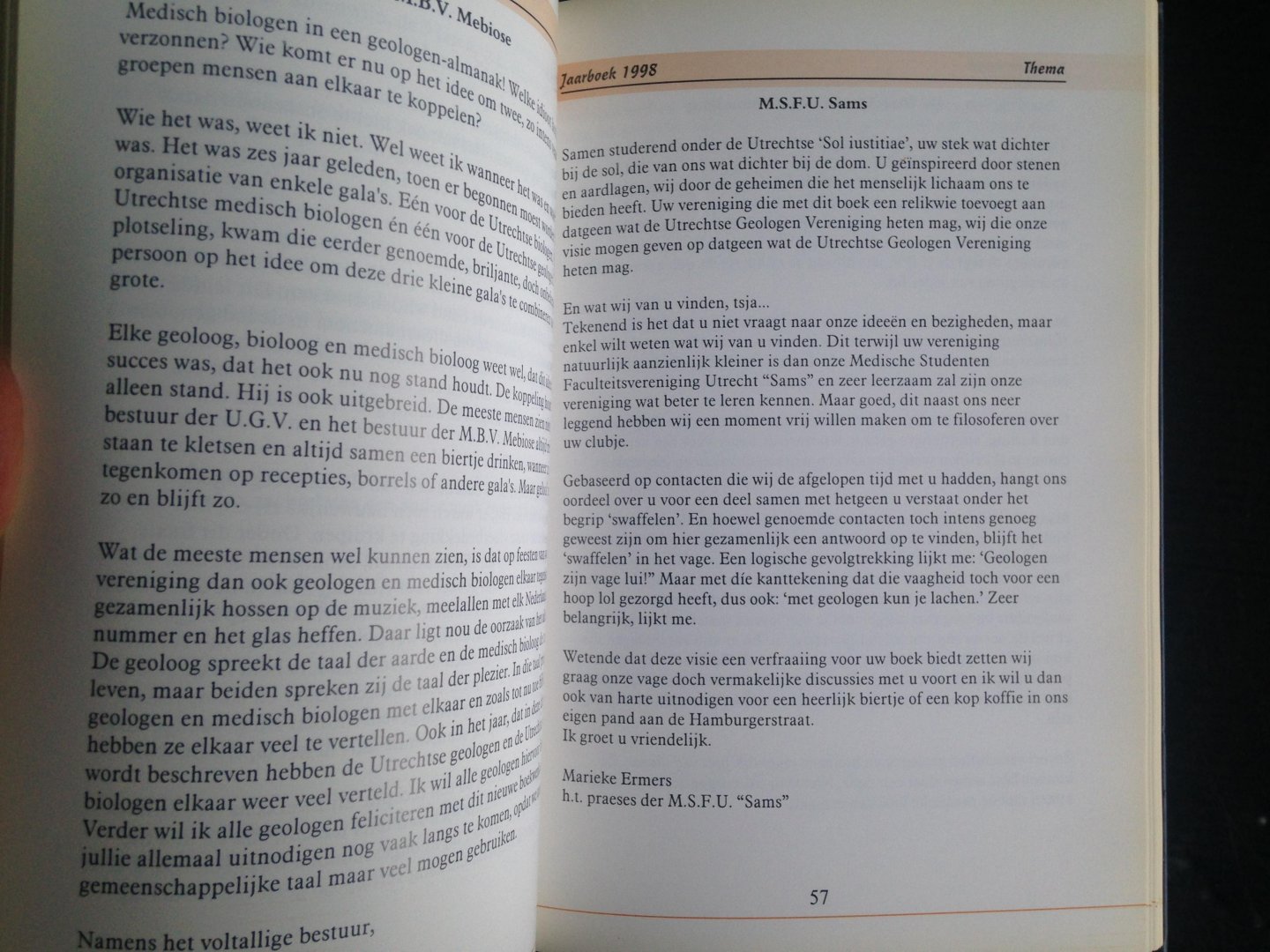  - Jenever Can Tell, 6e Jaarboek der Utrechtse Geologen Vereniging