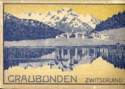  - Graubünden. Ter herinnering aan de voltooiing der electrificeering van alle smalspoorwegen (400 km) en aan den bouw der grootste electriciteitswerken in Graubünden