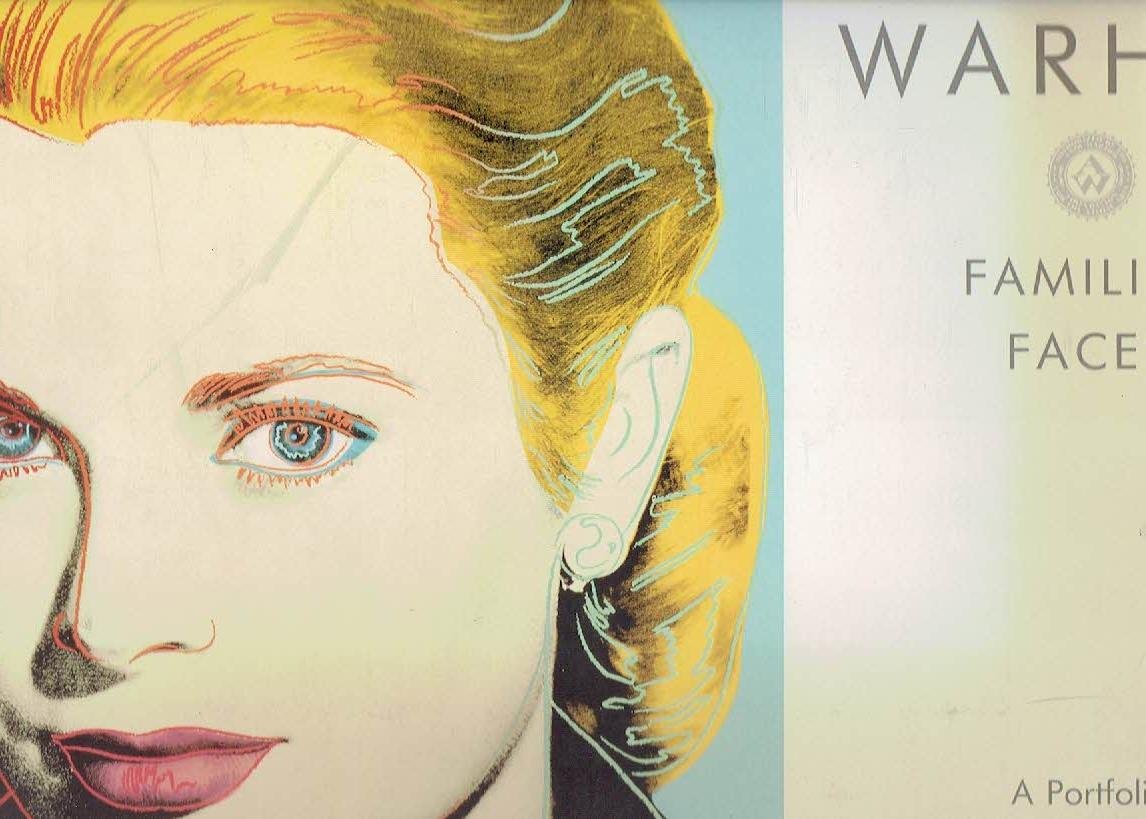 WARHOL, Andy - Andy Warhol - Familiar Faces -  A Portfolio of Six Reproductions.