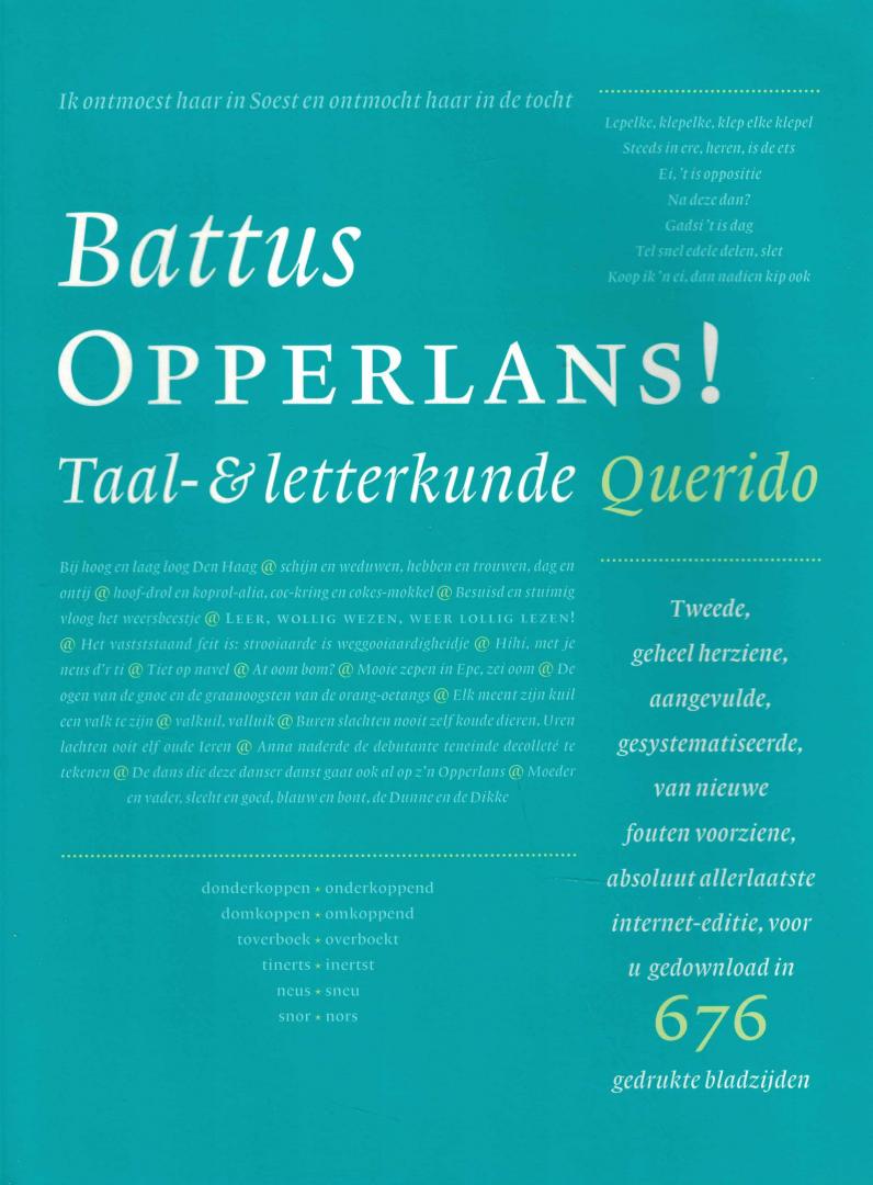  - Battus Opperlans - Taal- & letterkunde