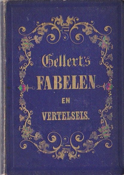 Gellert, G.F. - G.F Gellert's fabelen en vertelsels. Vrij herzien door J. Schenkman. Voor rijperen leeftijd. Met platen.