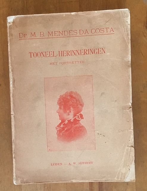 Mendes da Costa, M.B. - Tooneel-herinneringen