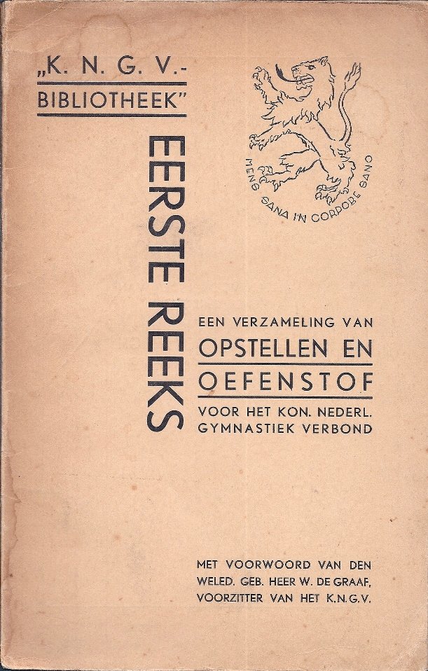 Bergh, G.C. van den - K.N.G.V.-Bibliotheek Eerste Reeks
