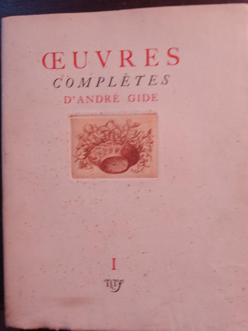 Andre Gide - Oeuvres Completes  15 delen