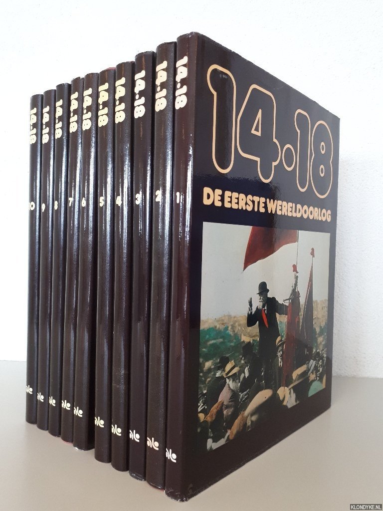 Schuursma, drs. R.L. - 14-18: De Eerste Wereldoorlog (10 delen)