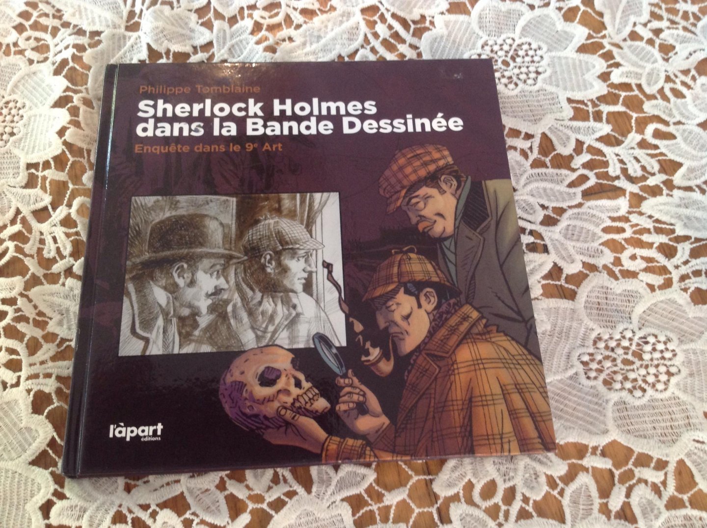 Philippe Tomblaine - Sherlock Holmes dans la Bande Dessinée