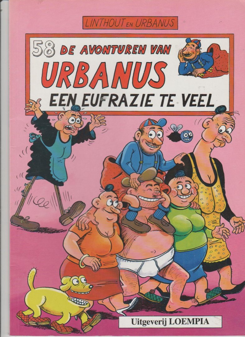 Linthout en Urbanus - De avonturen van Urbanus 58 Urbanus een Eufrazie te veel