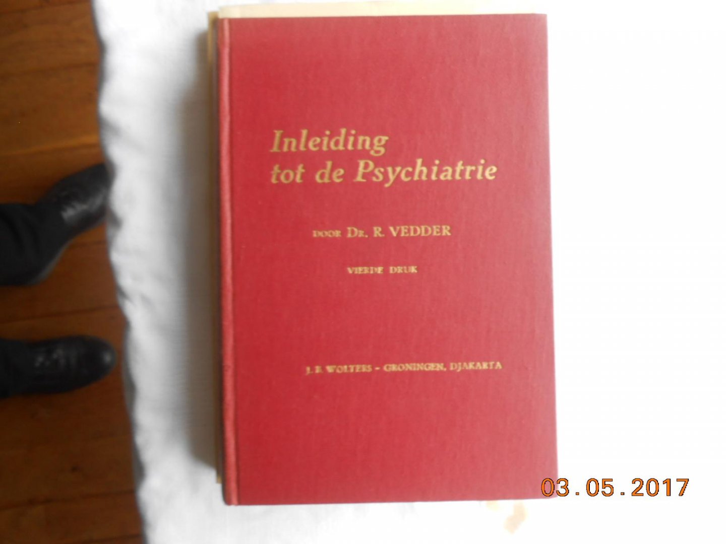 Dr R Vedder - Inleiding tot de psychiatrie