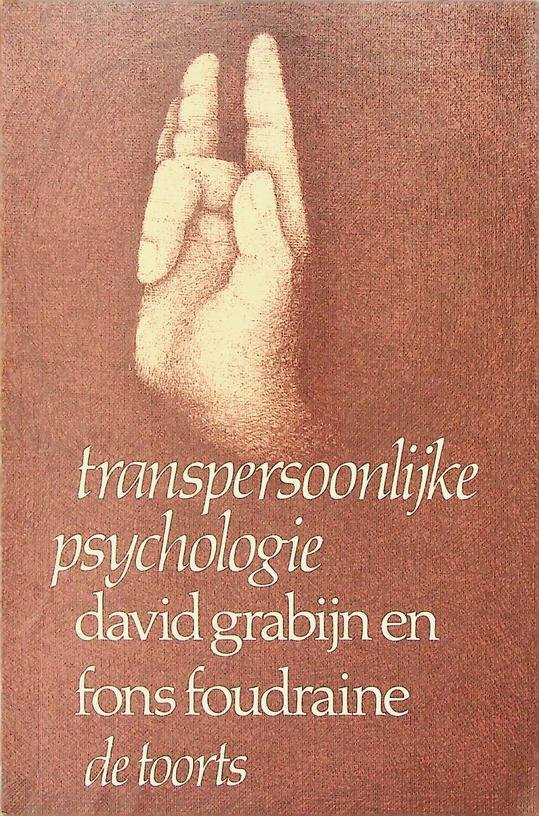 Grabijn, David / Fons Foudraine - Transpersoonlijke psychologie