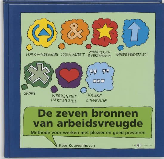 Kouwenhoven, Kees - De zeven bronnen van arbeidsvreugde / methode voor werken met plezier werken en goed presteren.