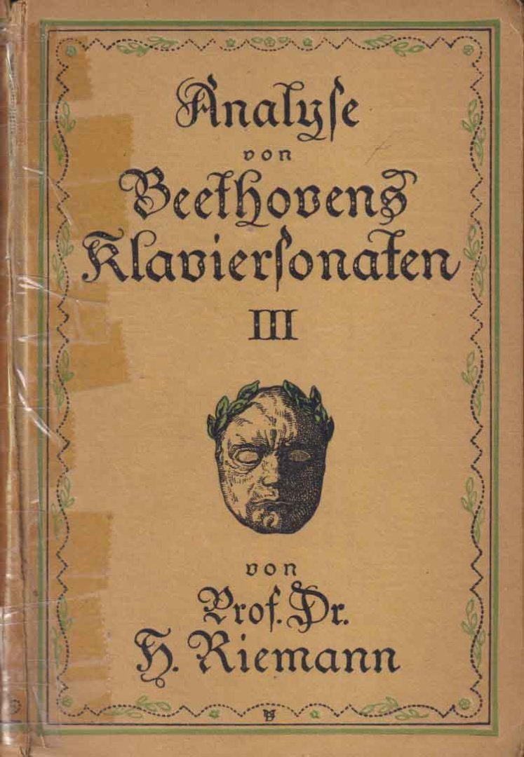 Riemann, H. - Analyse von Beethovens Klaviersonaten III