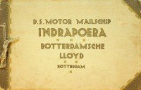 Rotterdamsche Lloyd - Brochure D.S. Motor Mailship Indrapoera