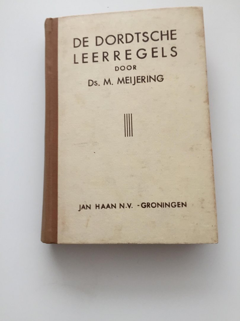 Meijering, M. - De Dordtsche Leerregels of de Vijf Artikelen tegen de Remonstranten. Naar ontstaan en toegelicht ...