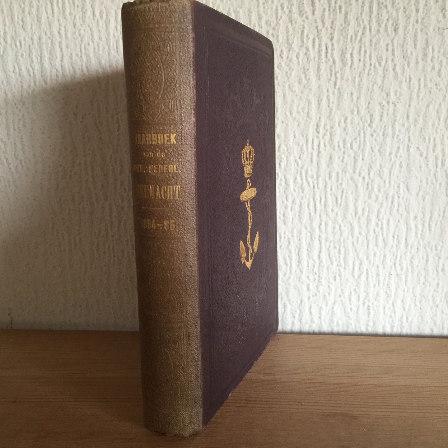  - jaarboek van de KON. NEDERLANDSE ZEEMACHT 1884-85