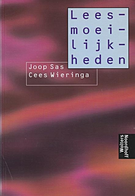 Sas, Joop en Cees Wieringa - Leesmoeilijkheden. Achtergronden, analyse en behandeling.