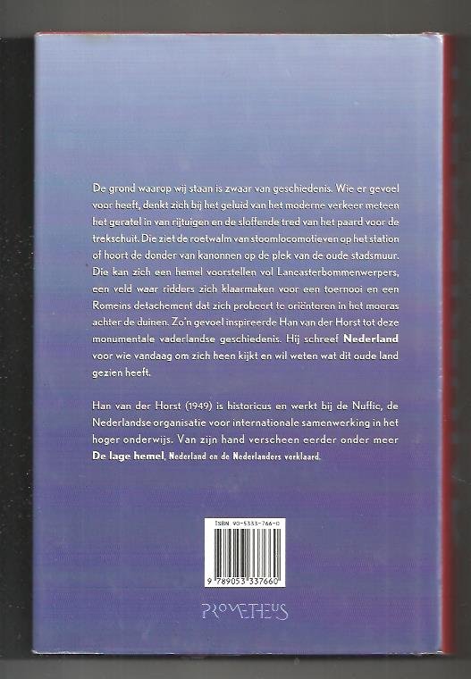 Horst, H. van der - Nederland / de vaderlandse geschiedenis van de prehistorie tot nu