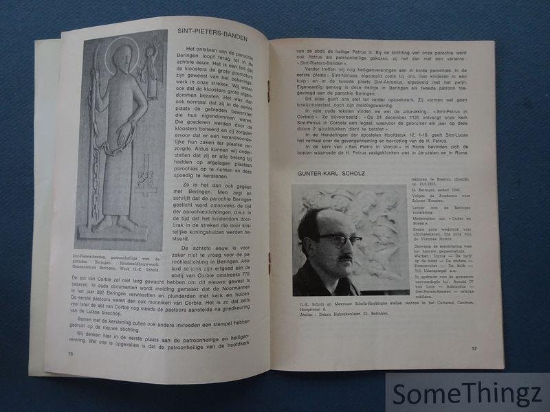 Marcel Bormans. - Gemeente Beringen: herinneringsboek uitgegeven ter gelegenheid van de plechtige opening van het nieuwe Gemeentehuis, Vredegerecht en brandweerstation op 26-11-1966.