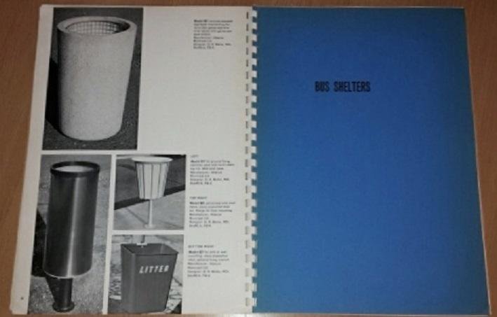 Council of Industrial Design - Street Furniture From Design Index 1965/66
