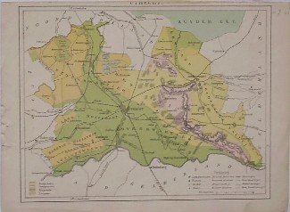 antique map (kaart). - Utrecht.