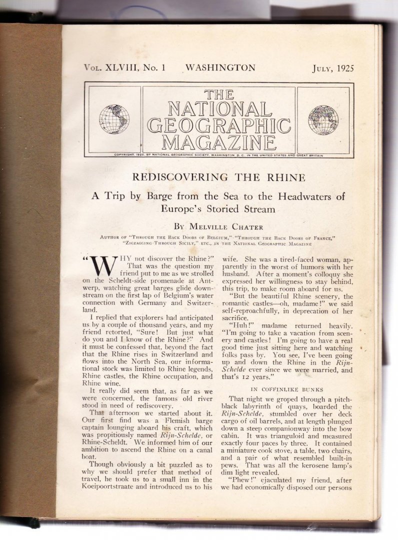 The National Geographic Society - The National Geographic Magazine 1925