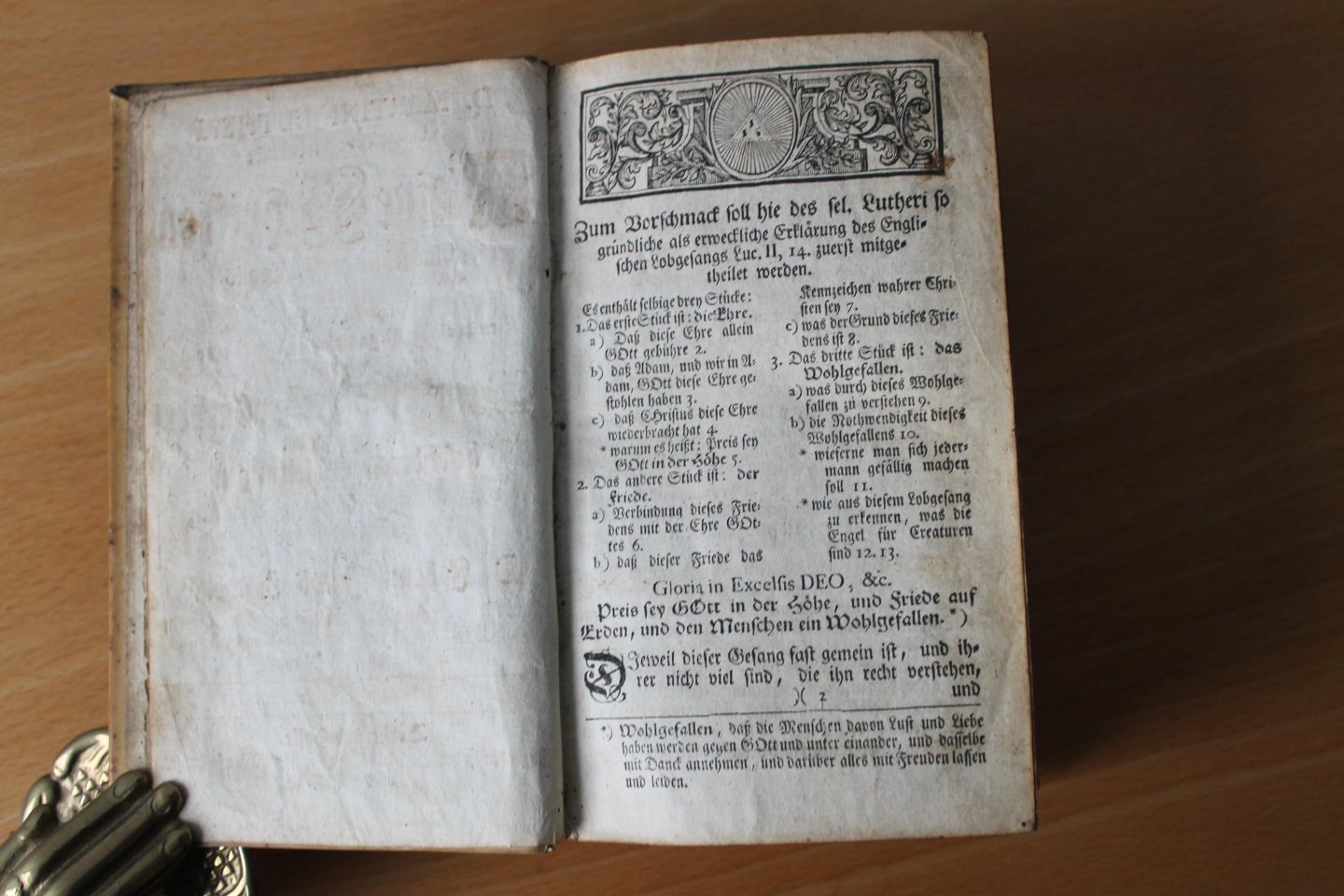 RAMBACH, Johann Jacob / LUTHER, Martin (D. Martini Lutheri) - Auserlesene erbauliche kleine Schriften. Aus seinen großen Tomis genommen und nicht allein mit einer allgemeinen Vorrede von dem Segen der Schriften Lutheri sondern auch mit besonderen Einleitungen von allerhand nützlichen Materien vormals dar...