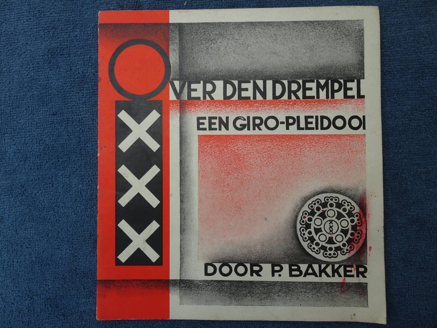 Bakker, P.. - Over den drempel. Een giro-pleidooi.