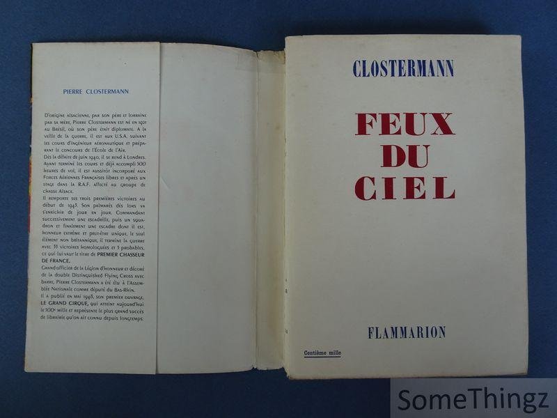 Pierre Clostermann. - Feux du ciel.