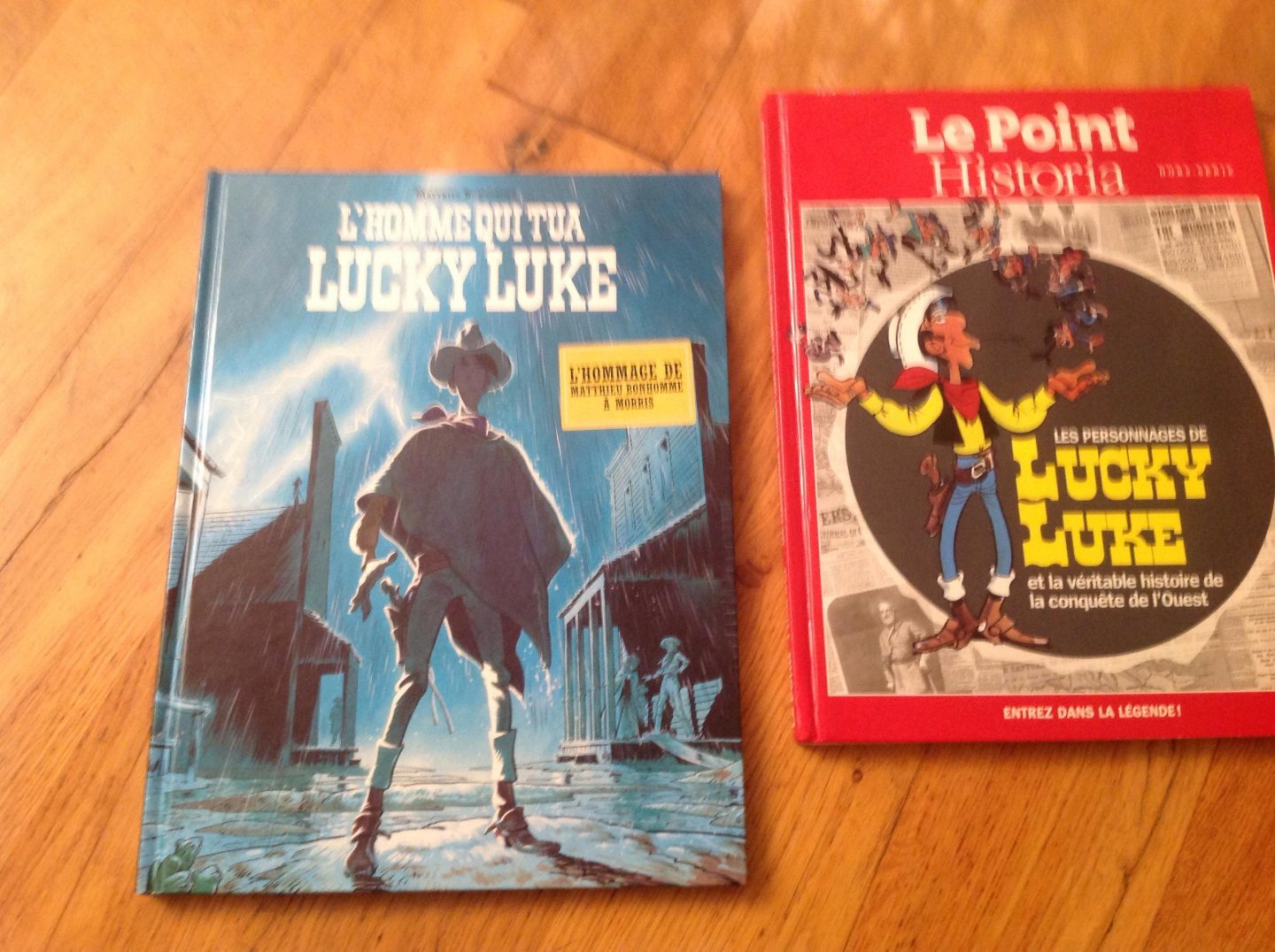 Bonhomme - L'Homme qui tua Lucky Luke.  Met extra
