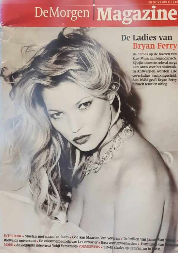 DE MORGEN MAGAZINE - De ladies van Bryan Ferry. 20 november 2010 [Kate Moss]
