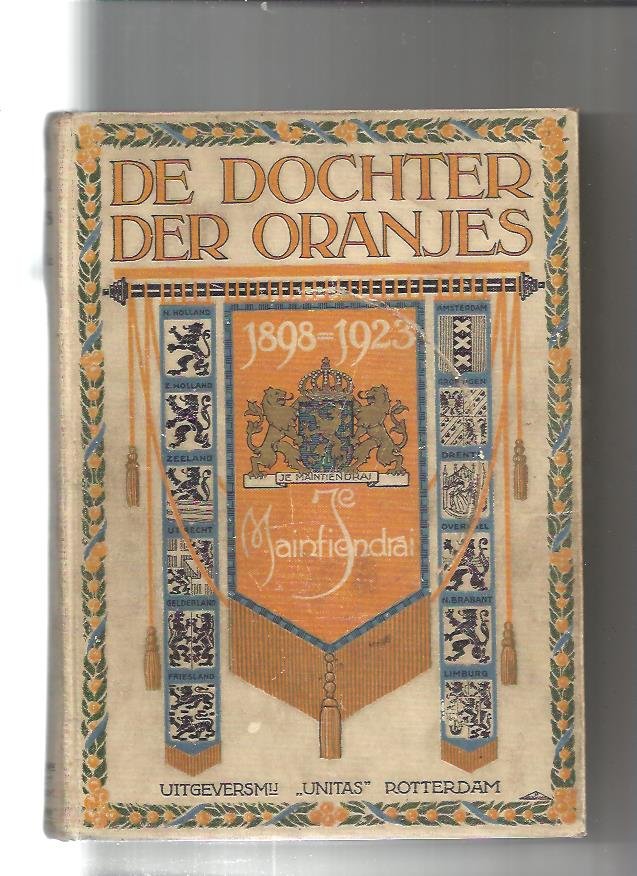 As, G.G. van - Zilver op Oranje. Gedenkboekje bij het zilveren regeeringsfeest van H.M. de Koningin