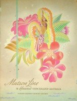 Matson Line - Brochure Matson Line, To Hawaii-New Zealand-Australia