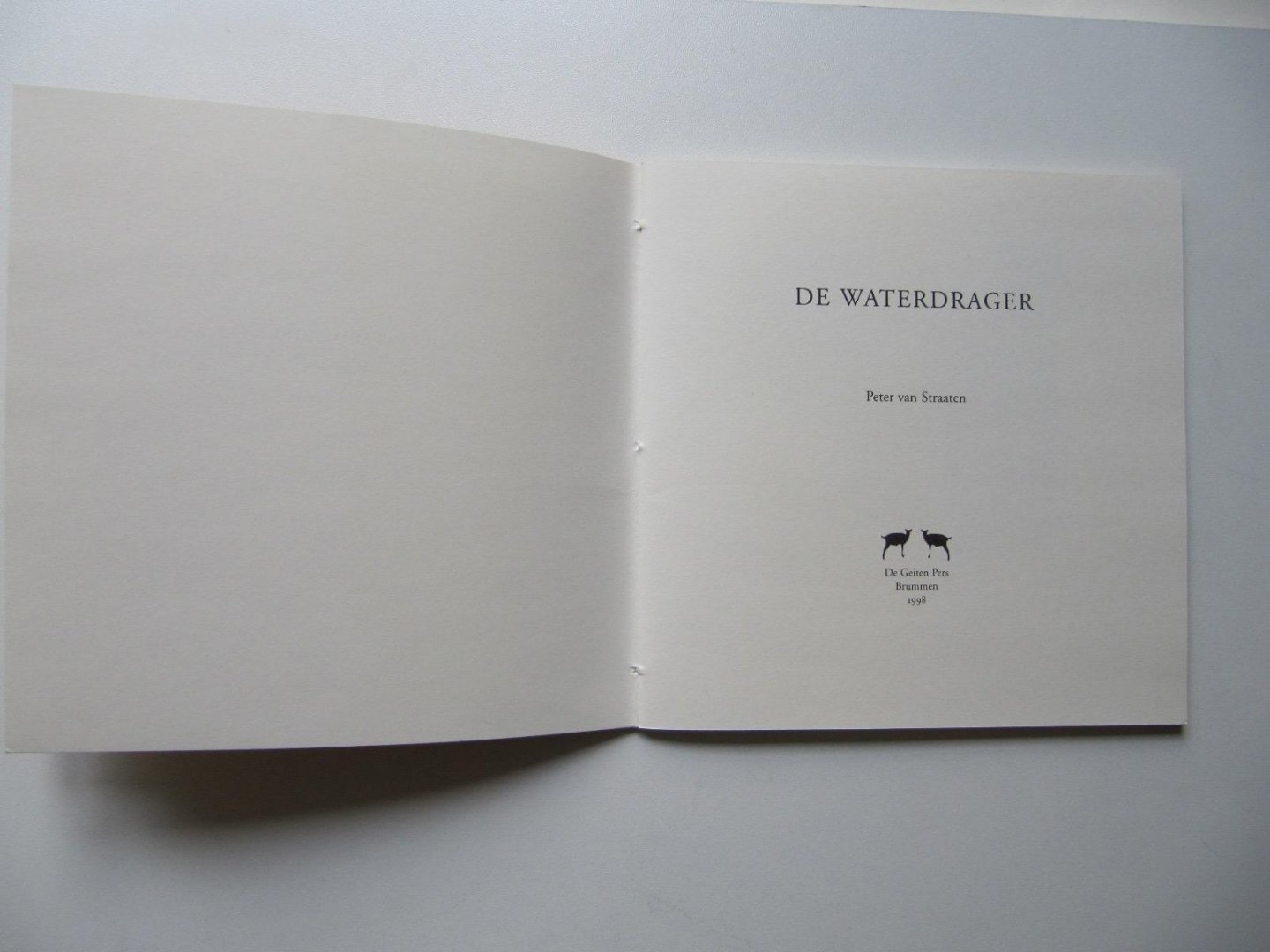 Peter van Straaten - De Waterdrager