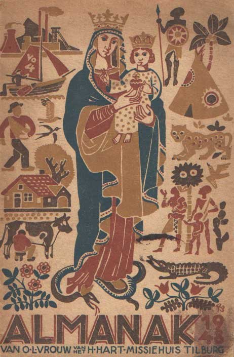  - Almanak van O.L. Vrouw van het H. Hart. , 1948
