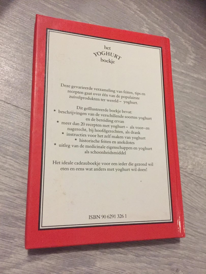 Elizabeth Cornish - Het yoghurt boekje